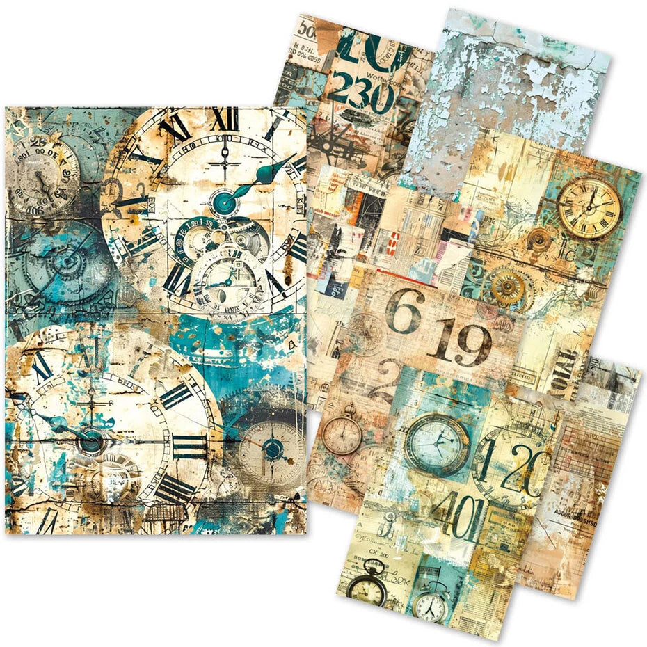 Ciao Bella Fragments of Time A5 Tissue Paper Set (24pcs) ME005
