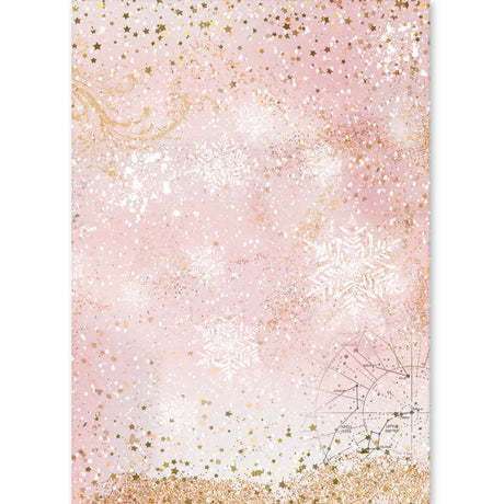 Ciao Bella Golden Winter A5 Rice Paper Mixed (8pcs) - CBRS051
