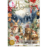 Ciao Bella Hot Cocoa & Holly A4 Junk Journal Ephemera Book (32pcs) (CBB015)