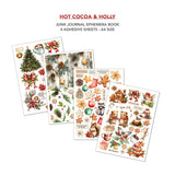 Ciao Bella Hot Cocoa & Holly A4 Junk Journal Ephemera Book (32pcs) (CBB015)