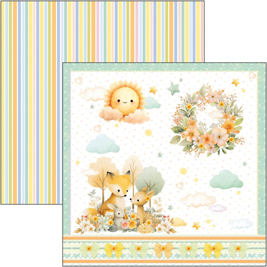 Ciao Bella Lunibloom 12x12 Inch Paper Pad (12pcs) (CBPM093)