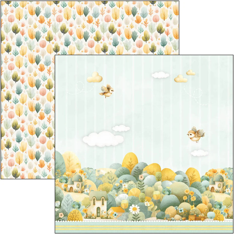 Ciao Bella Lunibloom 12x12 Inch Patterns Pad (8pcs) (CBT093)