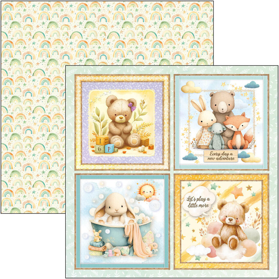 Ciao Bella Lunibloom 12x12 Inch Patterns Pad (8pcs) (CBT093)