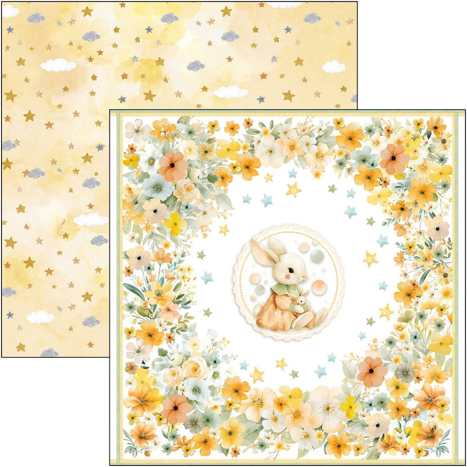 Ciao Bella Lunibloom 8x8 Inch Paper Pad (12pcs) (CBH093)