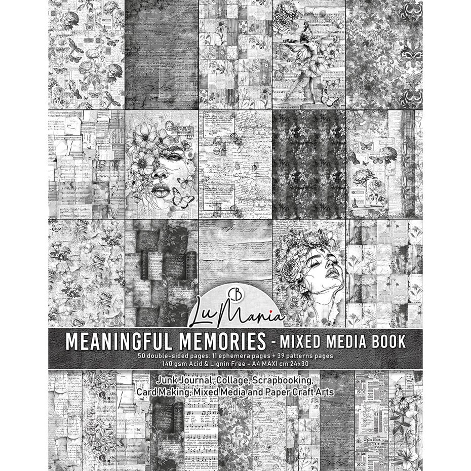 Ciao Bella Meaningful Memories A4 Maxi Mixed Media Book (MA005)
