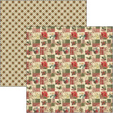 Ciao Bella Merry & Bright 12x12 Inch Paper Pad (12pcs) - CBPM098