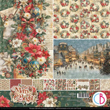 Ciao Bella Merry & Bright 12x12 Inch Patterns Pad (8pcs) - CBT098