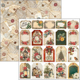 Ciao Bella Merry & Bright 12x12 Inch Patterns Pad (8pcs) - CBT098