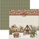 Ciao Bella Merry & Bright 12x12 Inch Patterns Pad (8pcs) - CBT098