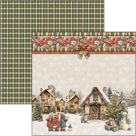 Ciao Bella Merry & Bright 12x12 Inch Patterns Pad (8pcs) - CBT098