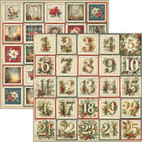 Ciao Bella Merry & Bright 12x12 Inch Patterns Pad (8pcs) - CBT098