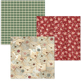 Ciao Bella Merry & Bright 6x6 Inch Deluxe Paper Silver & Vellum Dual Pack Mixed (6pcs) - CBXQ011