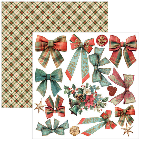 Ciao Bella Merry & Bright 6x6 Inch Fussy Cut Pad (24pcs) - CBQE098