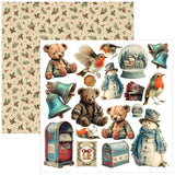 Ciao Bella Merry & Bright 6x6 Inch Fussy Cut Pad (24pcs) - CBQE098