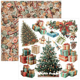 Ciao Bella Merry & Bright 6x6 Inch Fussy Cut Pad (24pcs) - CBQE098