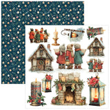 Ciao Bella Merry & Bright 6x6 Inch Fussy Cut Pad (24pcs) - CBQE098