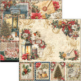 Ciao Bella Merry & Bright 8x8 Inch Paper Pad (12pcs) - CBH098