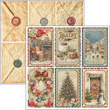 Ciao Bella Merry & Bright 8x8 Inch Paper Pad (12pcs) - CBH098