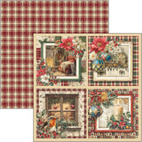 Ciao Bella Merry & Bright 8x8 Inch Paper Pad (12pcs) - CBH098