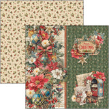 Ciao Bella Merry & Bright 8x8 Inch Paper Pad (12pcs) - CBH098