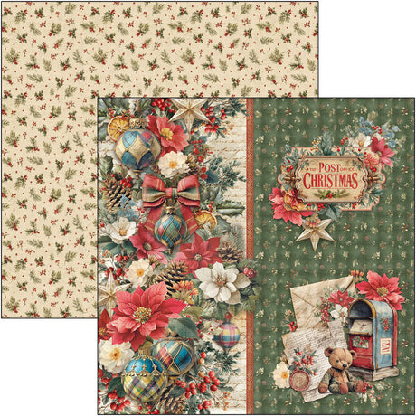 Ciao Bella Merry & Bright 8x8 Inch Paper Pad (12pcs) - CBH098