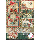 Ciao Bella Merry & Bright A4 Creative Pad (9pcs) - CBCL098