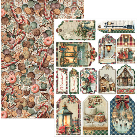 Ciao Bella Merry & Bright A4 Creative Pad (9pcs) - CBCL098