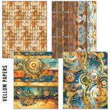 Ciao Bella Past Time Craftmix Mixed A5 Paper Pack (8pcs) (MC004)