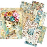Ciao Bella Quintessential Craftmix Mixed A5 Paper Pack (8pcs) (MC003)