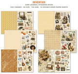 Ciao Bella Seventies A4 Junk Journal Ephemera Book (32pcs)CBB027