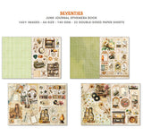 Ciao Bella Seventies A4 Junk Journal Ephemera Book (32pcs)CBB027