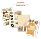 Ciao Bella Seventies A4 Junk Journal Ephemera Book (32pcs)CBB027