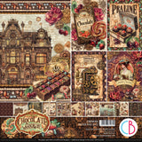 Ciao Bella The Chocolate Factory 12x12 Inch Paper Pad (12pcs) - CBPM100