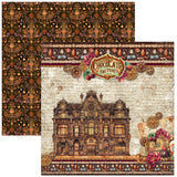 Ciao Bella The Chocolate Factory 12x12 Inch Paper Pad (12pcs) - CBPM100