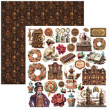 Ciao Bella The Chocolate Factory 12x12 Inch Paper Pad (12pcs) - CBPM100