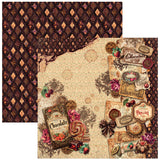 Ciao Bella The Chocolate Factory 12x12 Inch Paper Pad (12pcs) - CBPM100