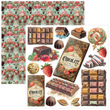Ciao Bella The Chocolate Factory 6x6 Inch Fussy Cut Pad (24pcs) - CBQE100