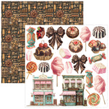 Ciao Bella The Chocolate Factory 6x6 Inch Fussy Cut Pad (24pcs) - CBQE100