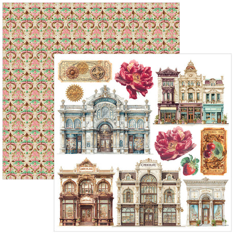 Ciao Bella The Chocolate Factory 6x6 Inch Fussy Cut Pad (24pcs) - CBQE100