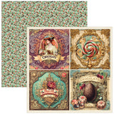 Ciao Bella The Chocolate Factory 12x12 Inch Patterns Pad (8pcs) - CBT100