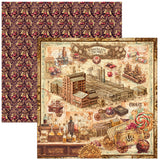 Ciao Bella The Chocolate Factory 12x12 Inch Patterns Pad (8pcs) - CBT100
