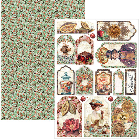 Ciao Bella The Chocolate Factory A4 Creative Pad (9pcs) - CBCL100