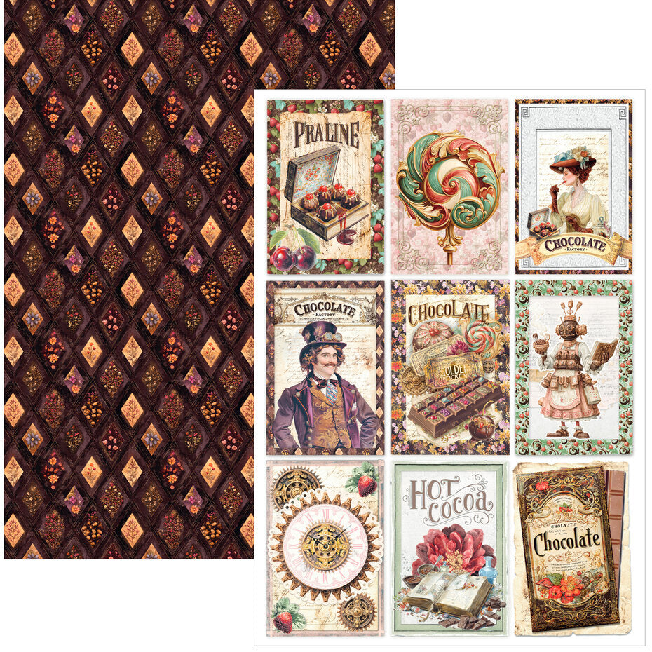 Ciao Bella The Chocolate Factory A4 Creative Pad (9pcs) - CBCL100