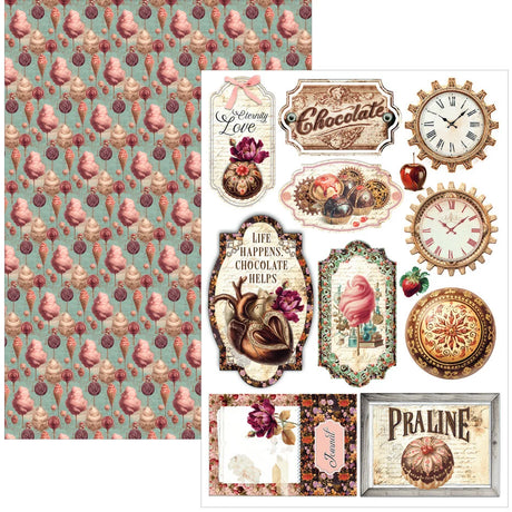 Ciao Bella The Chocolate Factory A4 Creative Pad (9pcs) - CBCL100