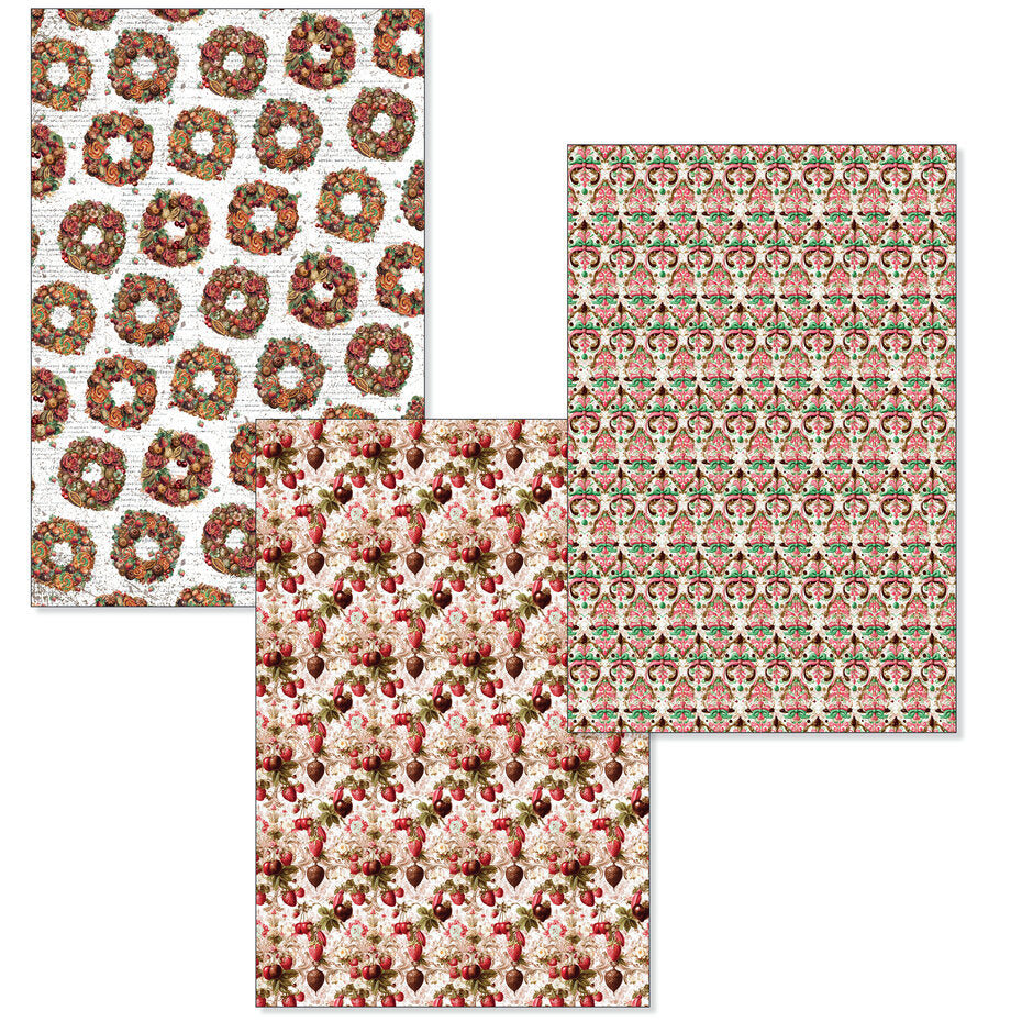 Ciao Bella The Chocolate Factory A4 Deluxe Paper Silver & Vellum Dual Pack Mixed (6pcs) - CBX013