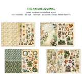 Ciao Bella The Nature Journal A4 Junk Journal Ephemera Book (32pcs) - CBB030
