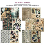 Ciao Bella The Witch's Grimoire A4 Junk Journal Ephemera Book (32pcs) - CBB029