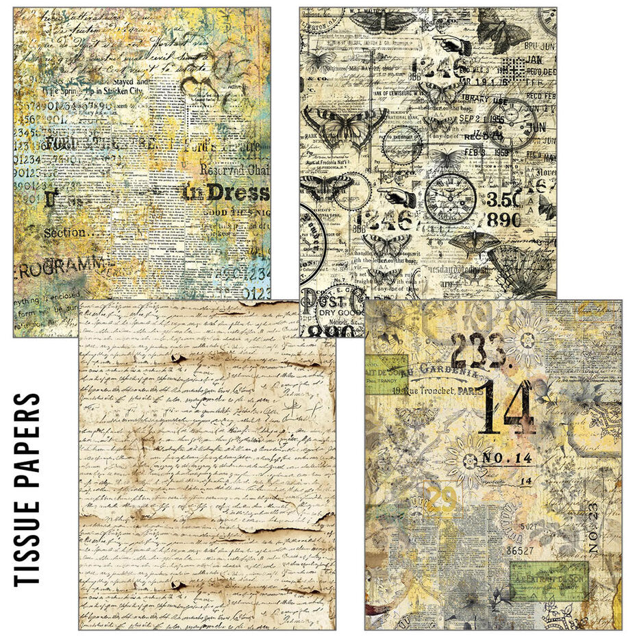 Ciao Bella Time Capsule Craftmix Mixed A5 Paper Pack (8pcs) (MC001)