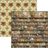 Ciao Bella Toy Shop 12x12 Inch Patterns Pad (8pcs) (CBT089)