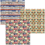 Ciao Bella Toy Shop 6x6 Inch Deluxe Paper Gold & Vellum Dual Pack Mixed (6pcs) (CBXQ002)